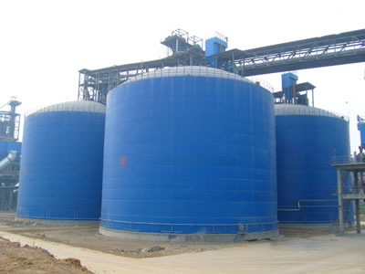 高坪水泥钢板库改造