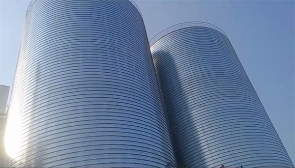 高坪2座混凝土高架卷板仓