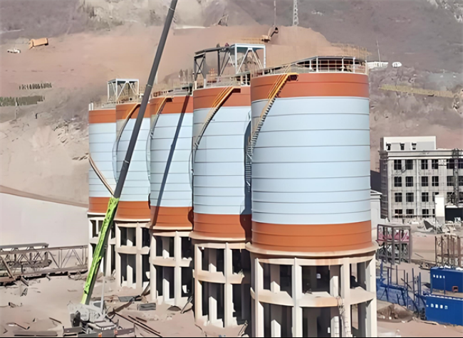 高坪高架钢板仓